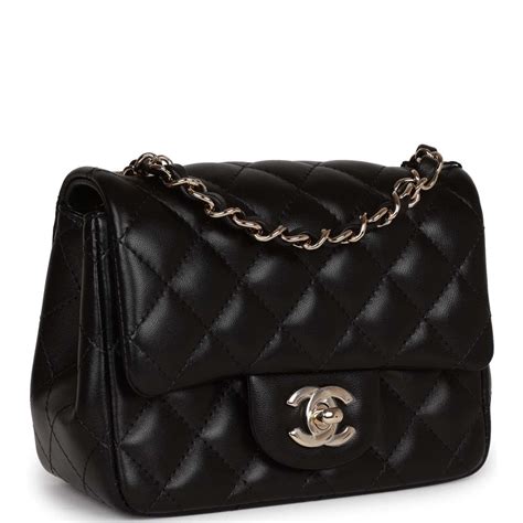 chanel mini rectangle vs square|chanel rectangular mini flap bag.